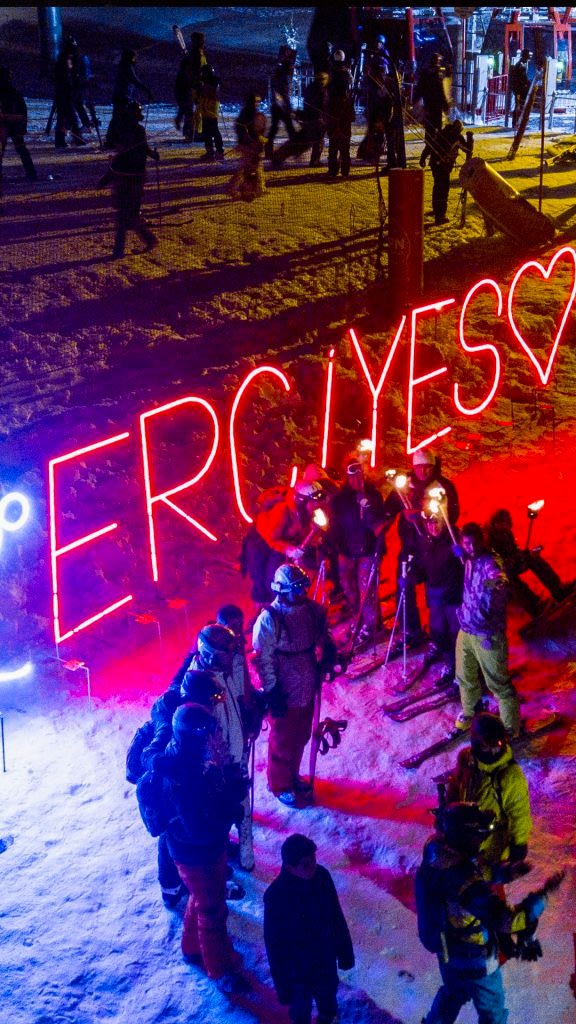 Erciyes'te sezon açıldı